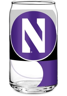 Northwestern Wildcats Glass Pint Glass - White