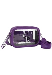 Colorado Rockies Logo Womens Clear Tote