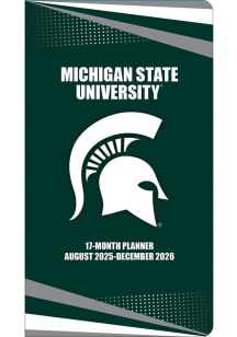 Michigan State Spartans 17 Month Pocket Planner Calendar