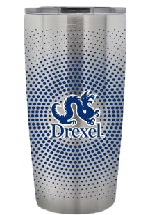 Drexel Dragons Team Logo Stainless Steel Tumbler - Silver