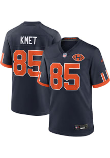 Cole Kmet  Nike Chicago Bears Navy Blue Rivalry Football Jersey