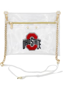 Ohio State Buckeyes Flat Womens Clear Tote