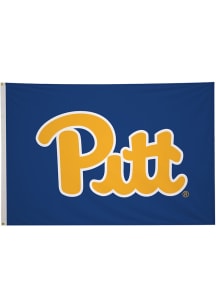 Pitt Panthers 5' x 8' Silk Screen Grommet Flag - Navy Blue