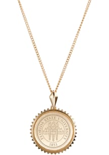 Kyle Cavan Florida State Seminoles Crest Sunburst Womens Necklace