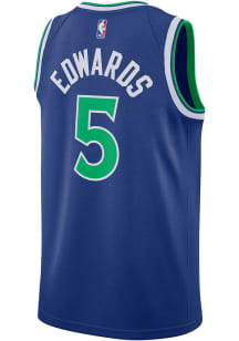 Anthony Edwards Minnesota Timberwolves Nike Icon Swingman Jersey