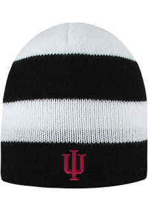 LogoFit Indiana Hoosiers Black Columbia Mens Knit Hat