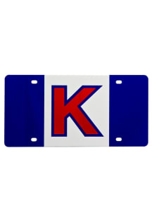 Kansas Jayhawks Blue Game Day Flag Car Accessory License Plate
