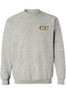 Vive La Fete VCU Rams Womens Dark Grey Impressions Crew Sweatshirt