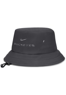 Nike Ohio State Buckeyes Anthracite Premium Performance Apex Mens Bucket Hat