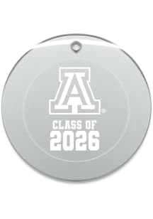 Arizona Wildcats Class of 2026 Round Ornament - White