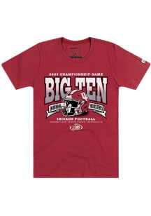 Homefield Indiana Hoosiers Crimson Football Big Ten Championship Bound Short Sleeve T Shirt