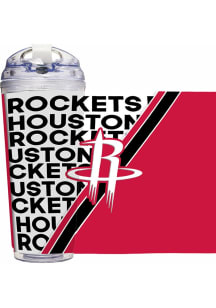 Houston Rockets 24oz Tumbler - Red