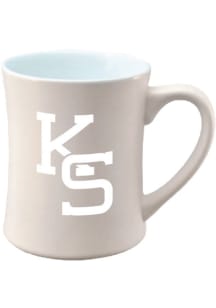 K-State Wildcats 16oz Tonal Matte Secondary Ceramic Mug - White
