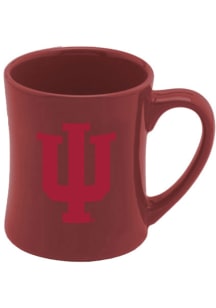 Indiana Hoosiers 16oz Tonal Matte Primary Ceramic Mug - Red