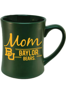 Baylor Bears 16oz Script Mom Ceramic Mug - Green