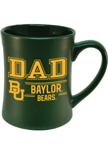 Baylor Bears 16oz Block Dad Ceramic Mug - Green