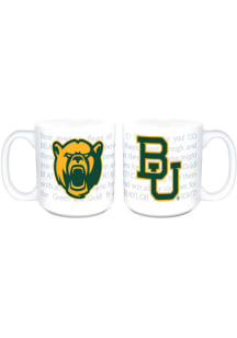 Baylor Bears 20oz Fight Song Ceramic Mug - White