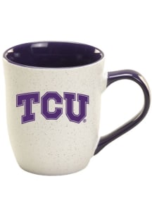 TCU Horned Frogs 16oz Granite Ceramic Mug - Purple