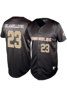 Brody DeLamielleure  Florida State Seminoles Mens Black NIL Baseball Jersey