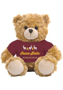 Iowa State Cyclones Jardine  Holiday 10" Holiday Plush - White
