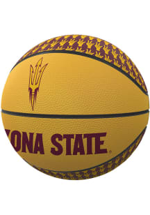 Logo Brands Arizona State Sun Devils Repeating Logo Mini Basketball