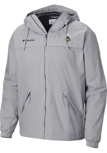 Columbia Purdue Boilermakers Mens Grey Heat Seal Oroville Creek Medium Weight Jacket