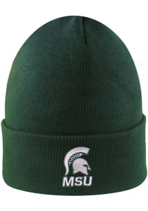 LogoFit Michigan State Spartans Green South Pole Mens Knit Hat