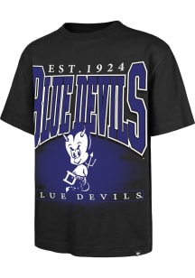 47 Duke Blue Devils Black Hot Corner Foundation Short Sleeve Fashion T Shirt