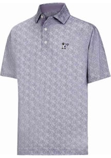 Footjoy K-State Wildcats Mens Purple Speckle Print Short Sleeve Fashion Polo