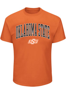 Oklahoma State Cowboys Mens Orange Arch Big and Tall T-Shirt