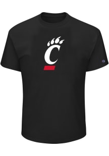 Cincinnati Bearcats Mens Black Primary Team Logo Big and Tall T-Shirt