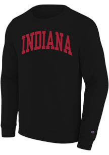 Indiana Hoosiers Mens Cardinal Reverse Weave Big and Tall Crew Sweatshirt