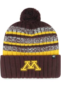 47 Minnesota Golden Gophers Maroon Tavern Cuff Mens Knit Hat