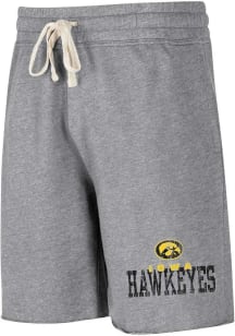 Iowa Hawkeyes Mens Grey Mainstream Big and Tall Shorts