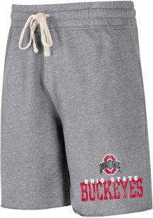 Ohio State Buckeyes Mens Grey Mainstream Big and Tall Shorts