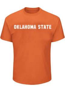 Oklahoma State Cowboys Mens Orange Pigment Big and Tall T-Shirt