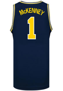 Trey McKenney   Michigan Wolverines Navy Blue NIL Name And Number Jersey
