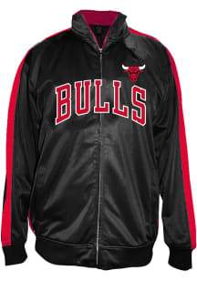Chicago Bulls Mens Black Big and Tall Jacket