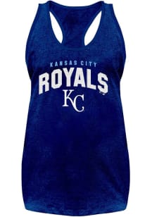 Kansas City Royals Womens Blue Rhinestone Tank Top