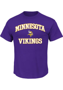 Minnesota Vikings Mens Purple Heart and Soul Big and Tall T-Shirt