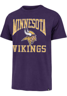 Minnesota Vikings Mens Purple Big Ups Big and Tall T-Shirt