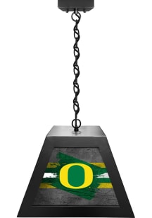 Oregon Ducks Pendant Black Billiard Lamp