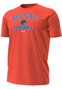 Under Armour Boise State Broncos Orange Football Football Performance Short Sleeve T Shirt