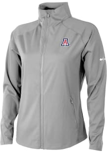 Columbia Arizona Wildcats Womens Grey Fairway Friends Light Weight Jacket