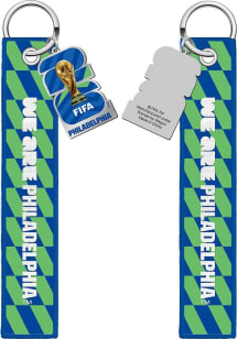 FIFA Philadelphia World Cup Key Strap Keychain - Blue