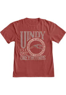 Blue 84 Indianapolis Greyhounds Crimson Overdyed First Dibs Short Sleeve T Shirt