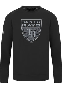 Levelwear Tampa Bay Rays Black Mandate Buckler Long Sleeve T Shirt
