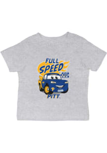 Vive La Fete Pitt Panthers Infant Full Speed Short Sleeve T-Shirt Grey