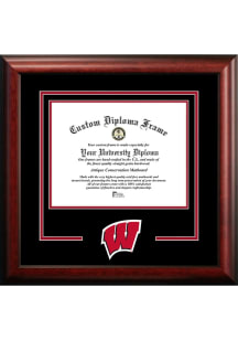 Wisconsin Badgers Spirit Diploma Frame - Brown