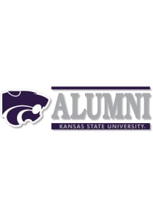 K-State Wildcats 6x2 Alumni Auto Decal - Purple